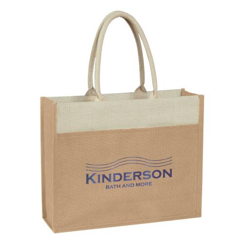 Bags - Tote Bags - Eco Friendly - EcoTote Jute Pocket Carryall