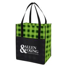 EcoGuard Laminated ColorBlock Tote - Non-Woven