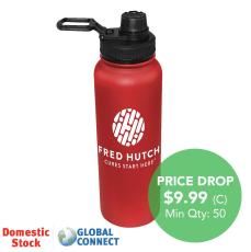 BreezeBottle 32oz Insulated Sports Flask - Sports Bottles