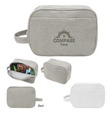 EcoWaffle Travel Pouch - Embroidered - Travel Accessories