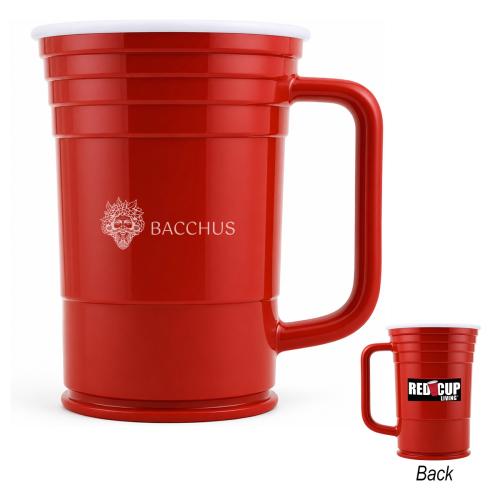 Drinkware - Cups - Plastic Cups - 24 Oz. Red Cup Living&reg; Reuseable Beer Mug