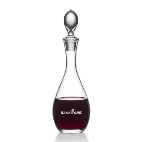 CurvElegance Crystalline Decanter Set