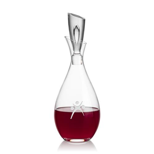 Drinkware - Barware - Carafes - Elegance Decant & Stemless Duo Set