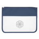 CLEAR WITH NAVY;Blue Navy