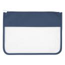 CLEAR WITH NAVY;Blue Navy