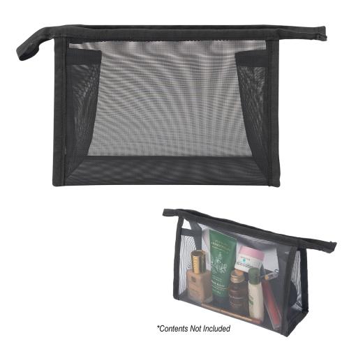 Bags - Shoe Bags - BreezeMesh Black Travel Pouch