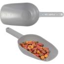 PortionEase Grey Pet Food Scoop