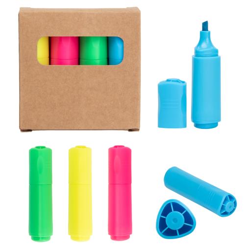 Pens & Writing - Highlighters - ColorChisel Mini Highlighter Quartet Set