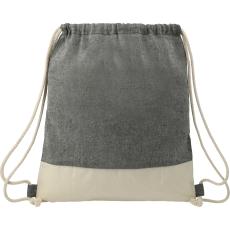 EcoBlend Color-Block Drawstring Bag - Drawstring Bags