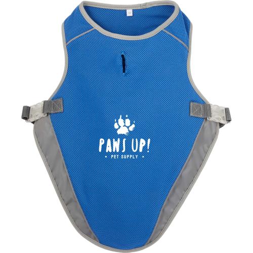 Home & Kitchen - Pet Accessories - ReflectoPaws Visibility Pet Vest - Blue, Medium