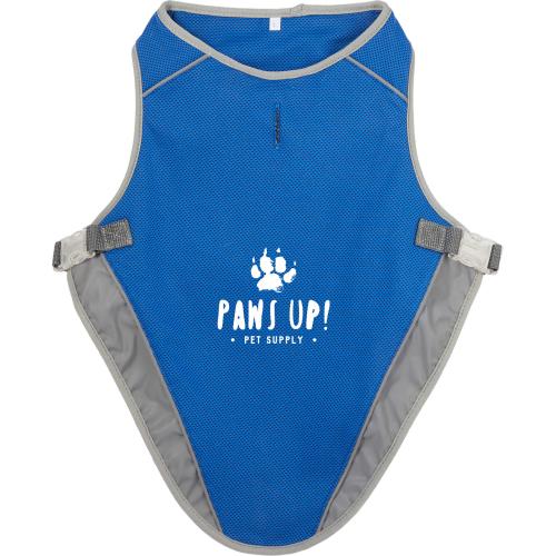 Home & Kitchen - Pet Accessories - Reflective PoochGuard Vest - Large, Blue