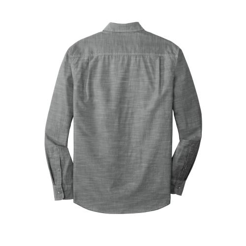 Apparel - Shirts - Dress Shirts - Button Downs Long Sleeve - Port Authority Slub Chambray Shirt