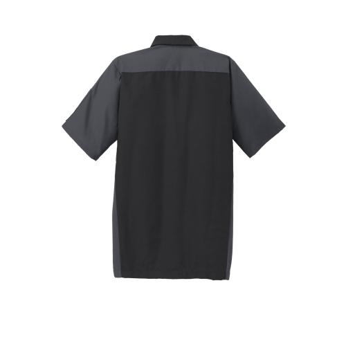 Apparel - Shirts - Dress Shirts - Button Downs Long Sleeve - Red Kap Short Sleeve Ripstop Crew Shirt