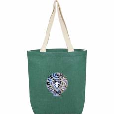 EcoTote Embroidered Jute Carryall - Tote Bags