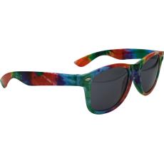 GroovyGlare Tie-Dye Silkscreen Shades - School Swag