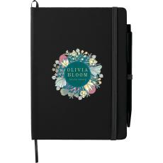 FSC® Mix 5" x 7" Prime Notebook With Pen - Desk & Office