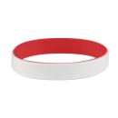 WHITE WITH RED;Red