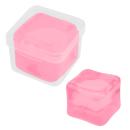 CLEAR TRANSLUCENT PINK