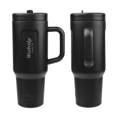 Drinkware - Tumblers - 40 Oz. Cutter & Buck&reg; Recycled Stainless Steel Tumbler