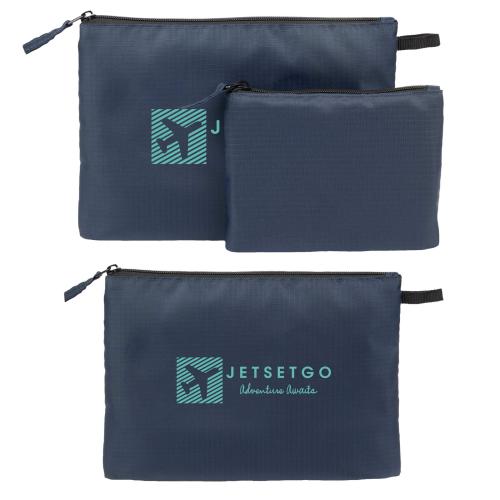 Bags - Travel Accessories - EcoVoyage Duo Organizer Set - Navy