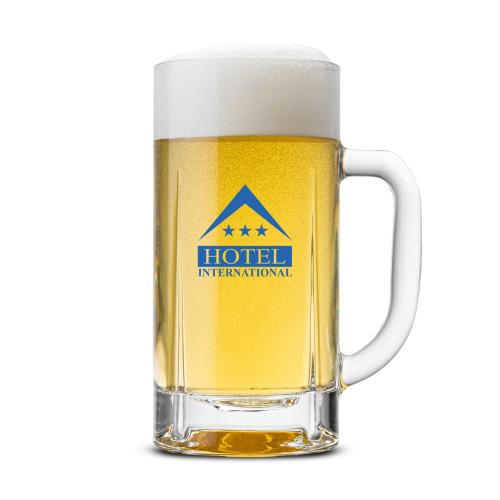 Drinkware - Barware - Beer Glasses & Stiens - Fortress Clear 20oz Beer Stein
