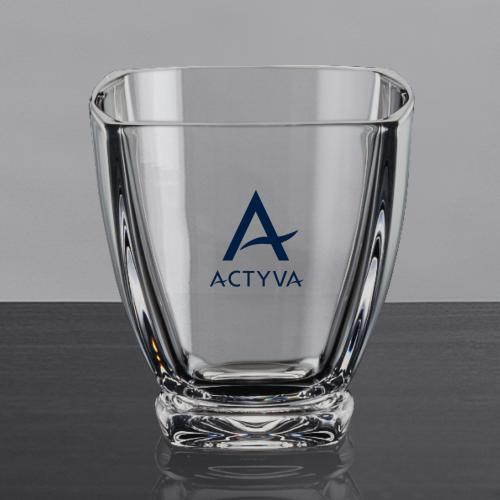 Drinkware - Barware - On the Rocks Glasses - Luxura 11oz Crystal On-the-Rocks Glass Set