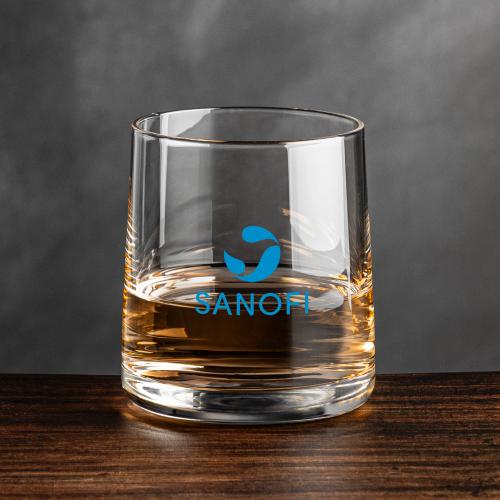 Drinkware - Barware - Tasters - Epicurean Crystal Gold Whiskey Taster 9oz
