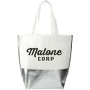 ShimmerCarry Metallic Tote Bag