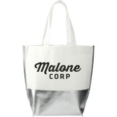 ShimmerCarry Metallic Tote Bag - Bags