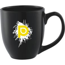 GlossWave 15oz Ceramic Mug Delight  This title highlights the glossy finish and offers a touch of artistry, maki - Mugs