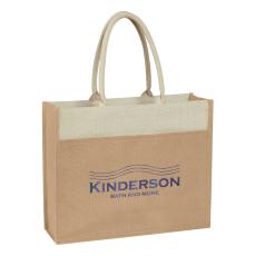 EcoTote Jute Pocket Carryall - Tote Bags