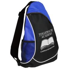 Natural Curve Non-Woven/Polyester Sling Backpack - Bags