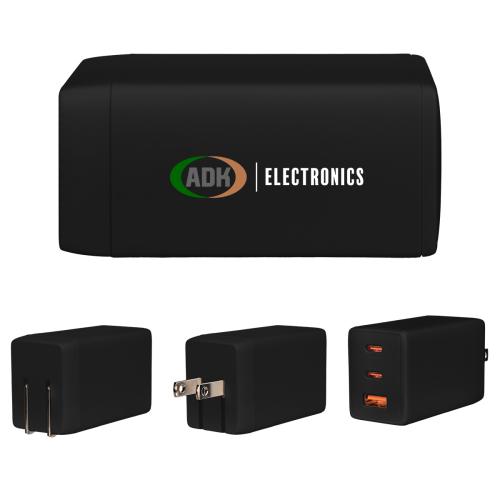 Technology - Charging Cables - PowerFold 65W TriplePort Adapter