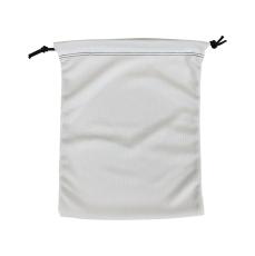 FlexiPack White Poly Drawstring Bag - Drawstring Bags