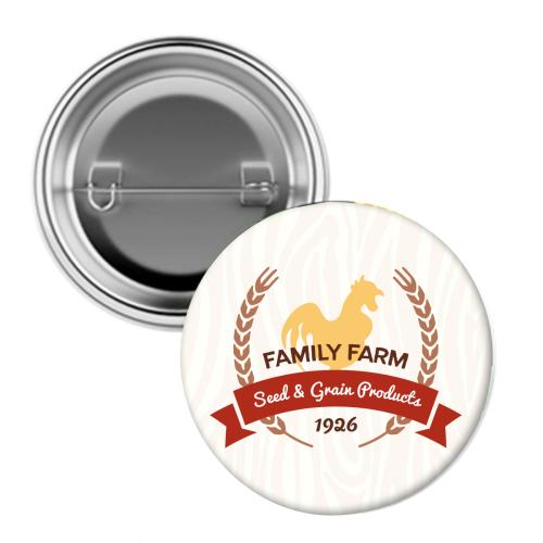 Tradeshow Accessories - Giveaways - GleamGuard 2 Silver Display Button