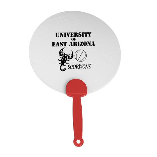 Sports & Outdoors - Fans - BreezeWave Circular Silk Screen Fan