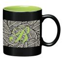 BLACK WITH LIME;Green Lime