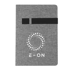 EcoScribe rPET Notebook - Gray Earth Edition - Desk & Office