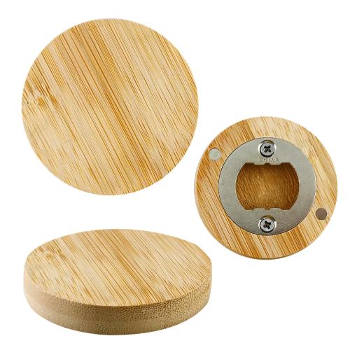 Home & Kitchen - Jar & Bottle Openers - EcoGrip Bamboo Magnet Opener