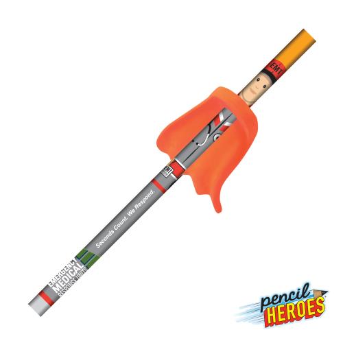 Pens & Writing - Pencils - Pencil Heroes&reg; Heathcare Series Female w/Cape