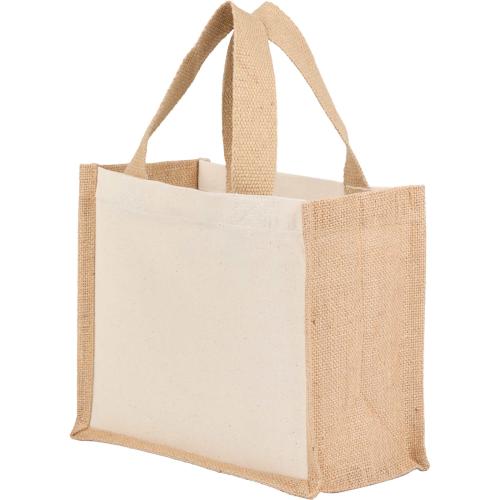 Bags - Tote Bags - EcoBlend Harmony Gift Tote - Recycled Cotton & Jute