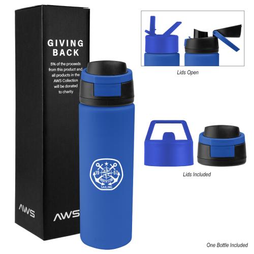 Drinkware - Metal Bottles - EcoSipper Pop & Sip Steel Bottle Kit