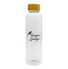 EverClear Bamboo Glass Bottle 20oz - Glass Bottles