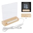 EcoGlow Bamboo Message Board