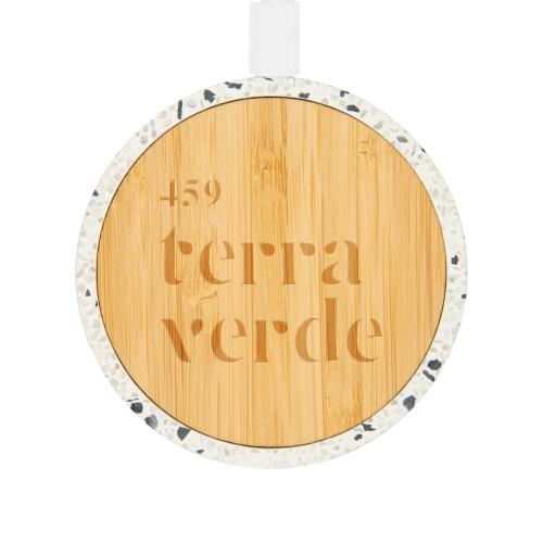 Technology - Wireless Chargers - EcoCharge Terra Bamboo Wireless Pad