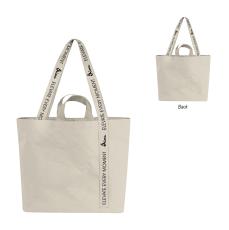 EcoSling Canvas Tote - Natural Charm - Canvas & Cotton