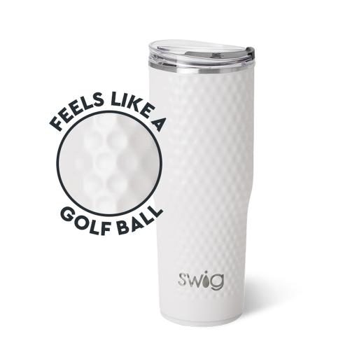 Drinkware - Tumblers - 30 Oz. Swig Life&trade; Golf Ball Tumbler