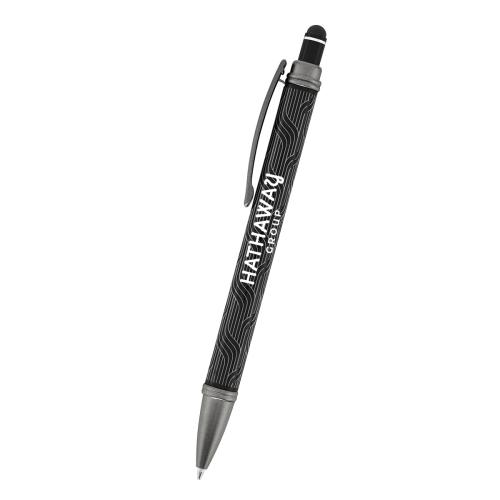 Pens & Writing - Metal Pens - EcoGlide Recycled Metal Stylus Pen