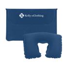 AirEase Blue Travel Pillow Set