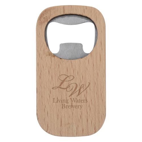 Home & Kitchen - Jar & Bottle Openers - TimberPop Natural Bottle Opener